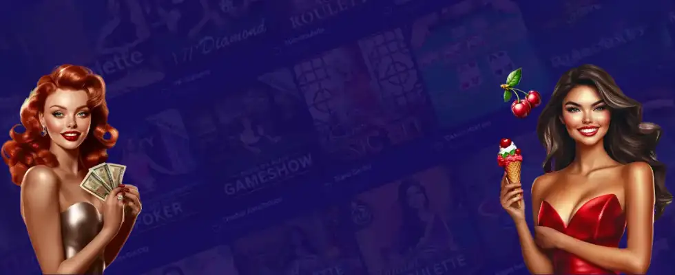 Candy Spinz Casino Werbebanner mit attraktivem Einzahlungsbonus